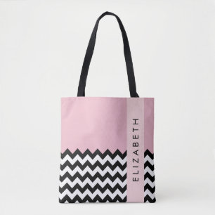 Schwarz und Weiß Zigzag, Zickzack, Rosa, Ihr Name