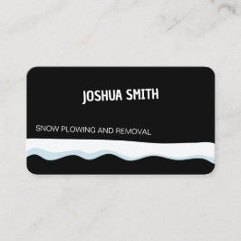 Schwarz Visitenkarte