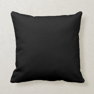 Schwarz-Vollfarbenvorlage 00000 Pillow Kissen
