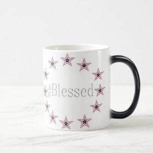 Schwarz/Weiß 11-Unze-verwandelnde Tassenkunst Verwandlungstasse