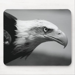 Schwarz-Weiß-Adler Mousepad