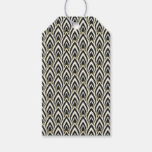 Schwarz-Weiß Art Deco