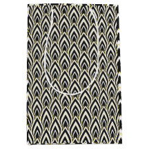 Schwarz-Weiß Art Deco