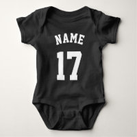 Schwarz-Weiß-Baby | Sports Jersey Design
