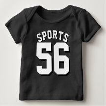 Schwarz-Weiß-Baby | Sports Jersey Design