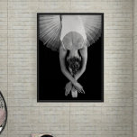 Schwarz-Weiß-Ballerina Kunstdrucken Poster<br><div class="desc">Dieses schöne Schwarz-Weiß Ballerina Art Print ist ideal für die Dekoration eines eleganten und femininen Wohnzimmers oder Schlafzimmers.</div>