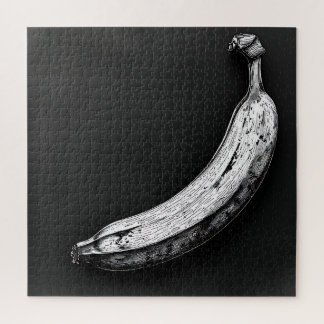 Schwarz-Weiß-Banane Puzzle