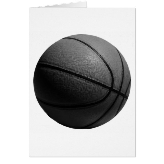 Schwarz-Weiß-Basketball (Vorne)