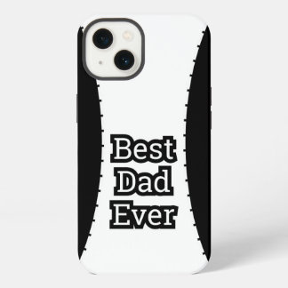 Schwarz Weiß Best Dad Ever iPhone-Hülle iPhone 13 Hülle