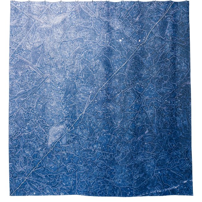 Schwarz-Weiß-Blumentextilien Duschvorhang