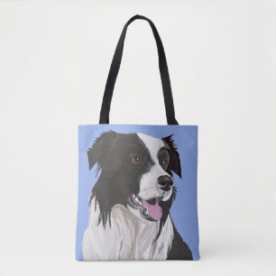 Schwarz-Weiß-Border-Collie