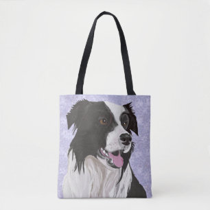 Schwarz-Weiß-Border-Collie