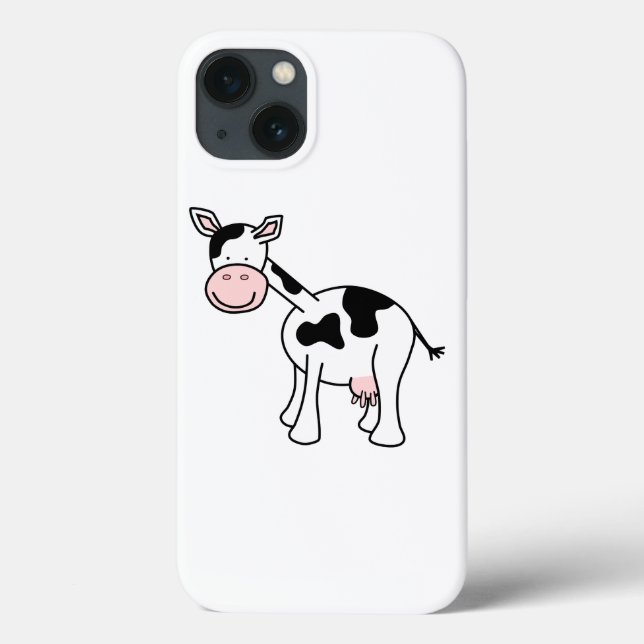 Schwarz-Weiß-Cartoon. Case-Mate iPhone Hülle (Rückseite)