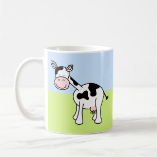 Schwarz-Weiß-Cartoon. Tasse