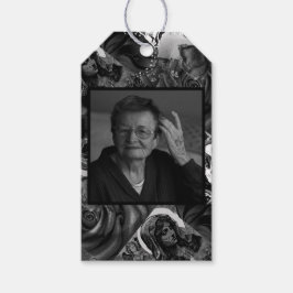 Schwarz-Weiß-Collage Katholisch Christlich Foto Geschenkanhänger