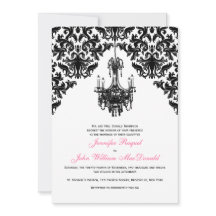 Schwarz-weiß Damask Candelier Weditation