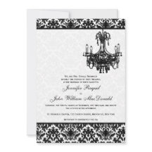 Schwarz-weiß Damask Candelier Weditation