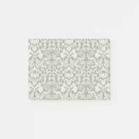 Schwarz-weiß Damask Lace Brocade