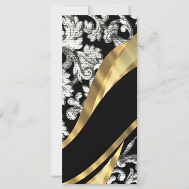 Schwarz-Weiß-Damast (Vorderseite)