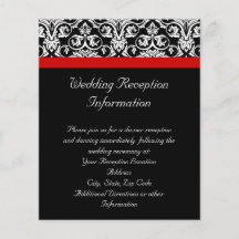 Schwarz/Weiß-Damast mit/roter Akzent entfernen