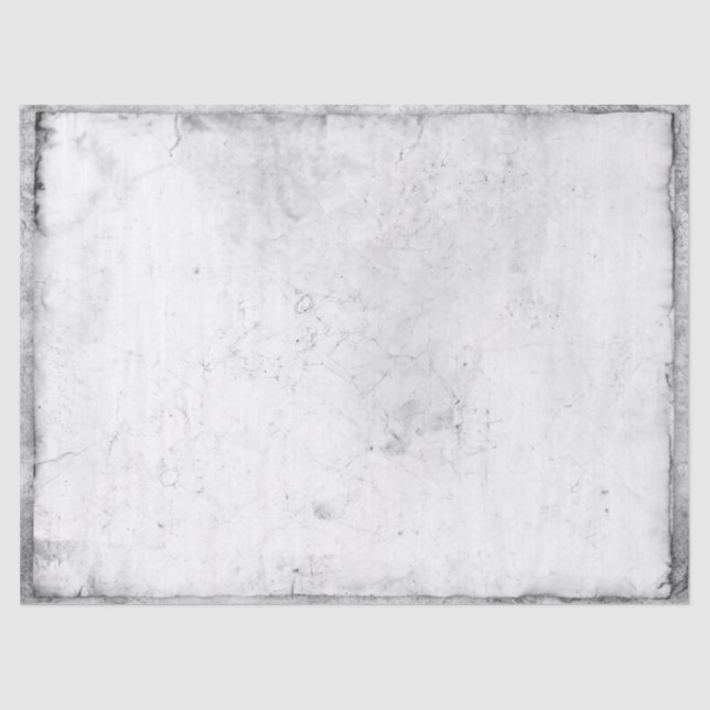 Schwarz-Weiß-Dekoupage Seidenpapier (Vorderseite)