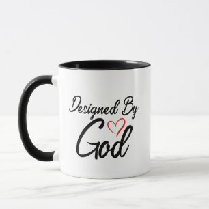 Schwarz-Weiß-Design nach Gottes Tasse