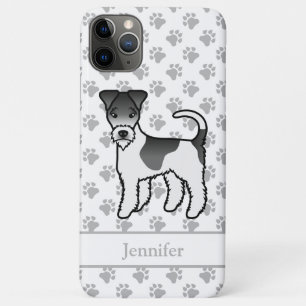Schwarz-Weiß-Draht Fox Terrier Niedlicher Hund und Case-Mate iPhone Hülle