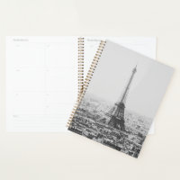Schwarz-Weiß-Eiffelturm Paris Fotografie