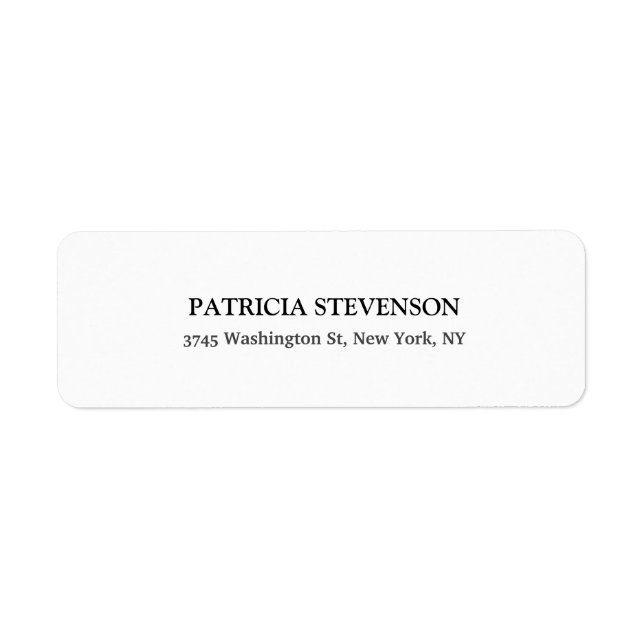 Schwarz/Weiß Einzigartig klassisch (Vorne)