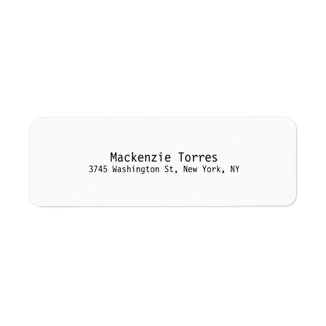 Schwarz/Weiß Einzigartig Moderne Schlicht (Vorne)