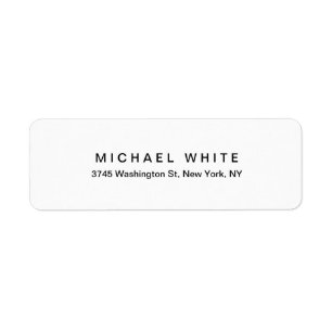 Schwarz-weiß Einzigartig Modernes Minimalistisches