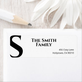 Schwarz-weiß Elegant Minimal Modernst einfach