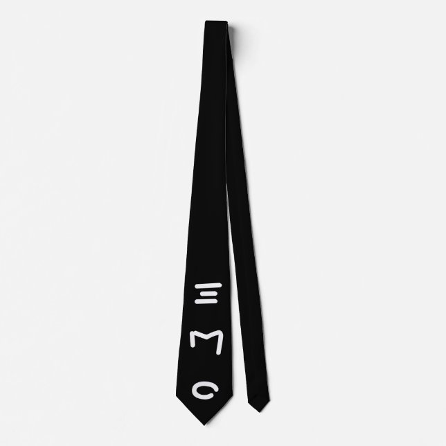 Schwarz-weiß - Emo - Neck Tie Krawatte (Vorderseite)