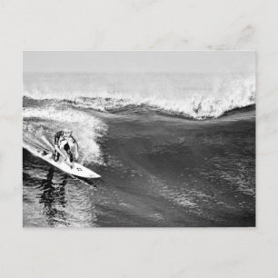 Schwarz-Weiß-Entscheidungen Postkarte