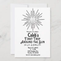 Schwarz & Weiß Erster Ausflug rund um die Sonne 1.