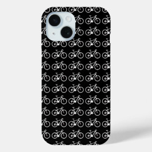 Schwarz-Weiß-Fahrräder Case-Mate iPhone Hülle