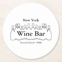Schwarz-Weiß-Flaschen, Bar/Weinkeller