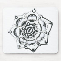 Schwarz-Weiß-Flora-Symmetrie