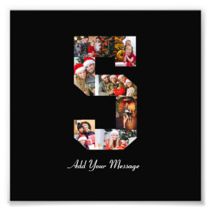 Schwarz-weiß-Foto-Collage Nummer 5 Fotodruck