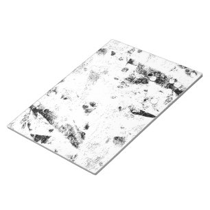 Schwarz-Weiß-Foto eines Schwarz-Weiß-Fotos Notizblock