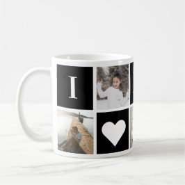 Schwarz-Weiß-Foto I Liebe Vater Tasse