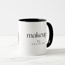 Schwarz-Weiß-Foto MUA Eleganter Kaffee