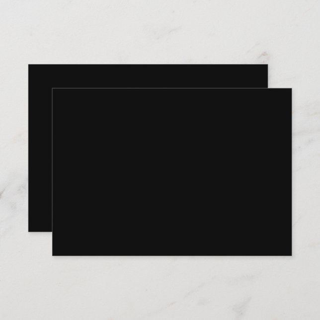 Schwarz-Weiß-Foto Vielen Dank | Benutzerdefinierte Dankeskarte (Vorne/Hinten)