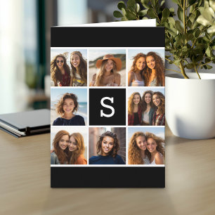 Schwarz-Weiß-FotoCollage - kundenspezifisches Mono