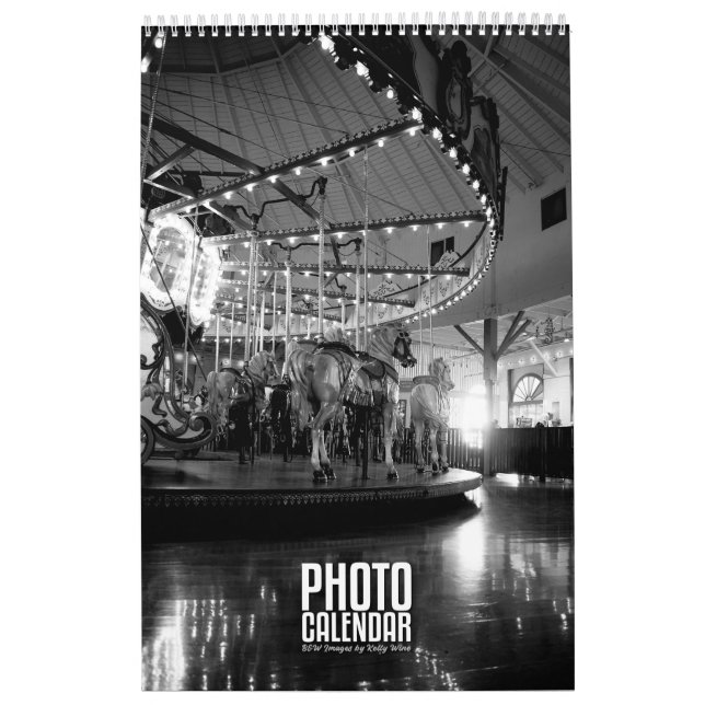 Schwarz-Weiß-Fotokalender Kalender (Titelbild)