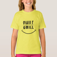 Schwarz-Weiß-Funny-Lächeln jedes Mal T - Shirt