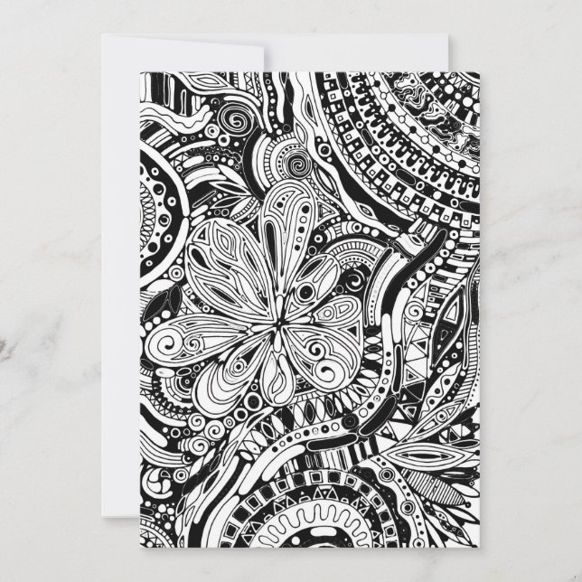 Schwarz-Weiß-Geometrie 15 (Vorderseite)