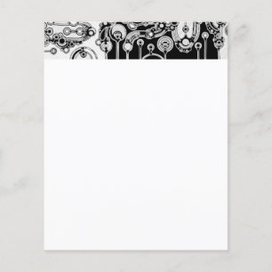 Schwarz-Weiß-Geometrie Art 3