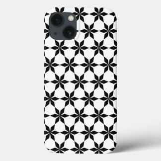 Schwarz-Weiß-Geometrie Case-Mate iPhone Hülle
