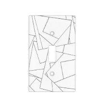 Schwarz-Weiß-Geometrie-Moderne Minimalistisch